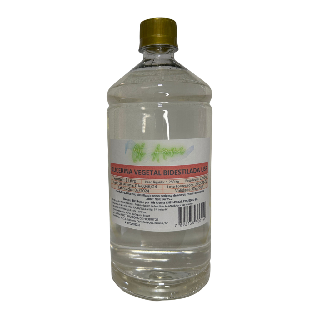 Glicerina Vegetal Usp 1 Litro Alimentos Saborosos