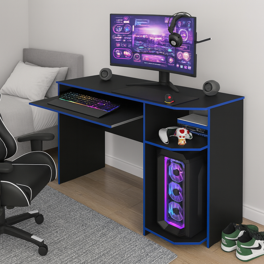 Mesa Gamer Escrivaninha Computador Notebook PC Esc