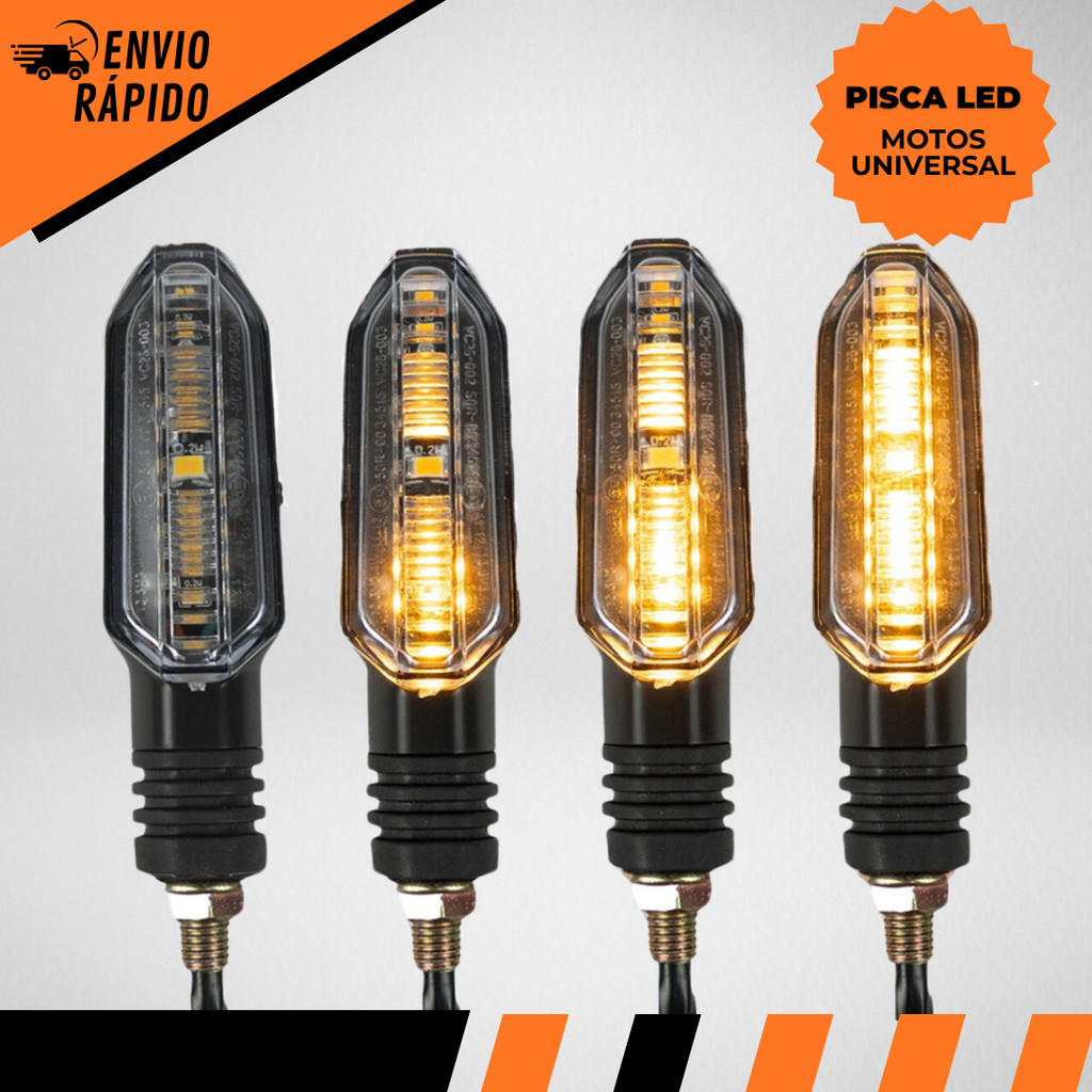 Kit Pisca Led Seta Honda Cb Twister 250 2019 Fan T