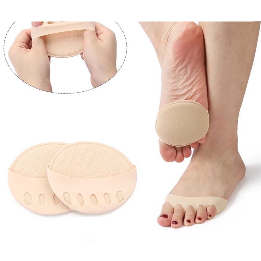 Par de Almofadas dos Pés Antiderrapante de Salto 