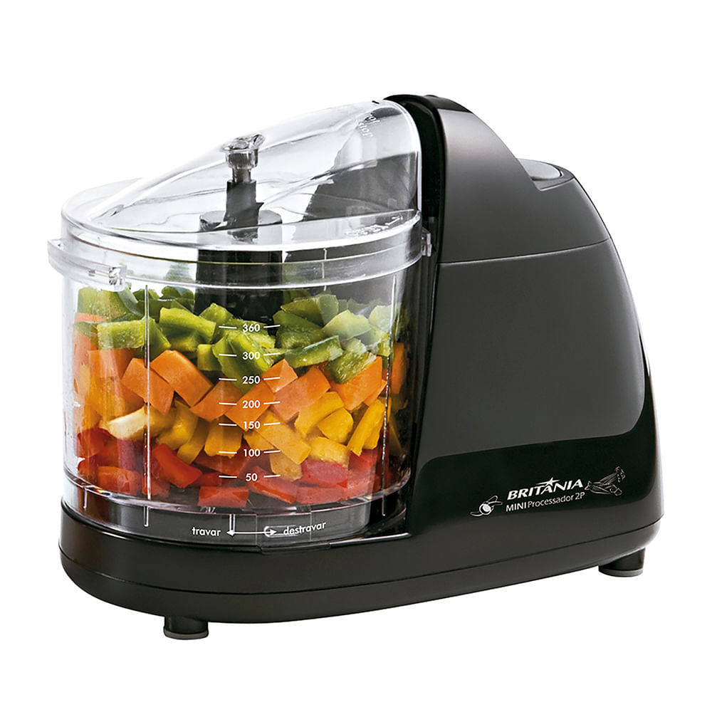 Mini Processador de Alimentos Britânia 360ml Fun�