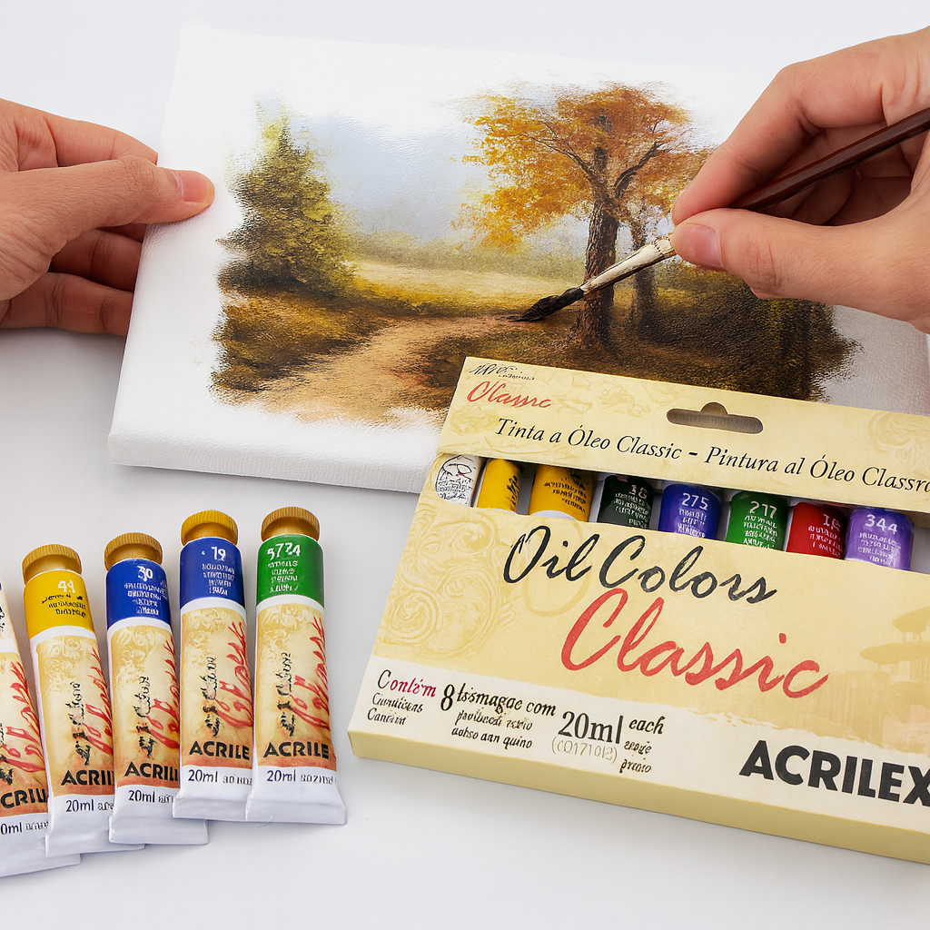 Tinta Óleo Acrilex 20 Ml – Oil Colors Class