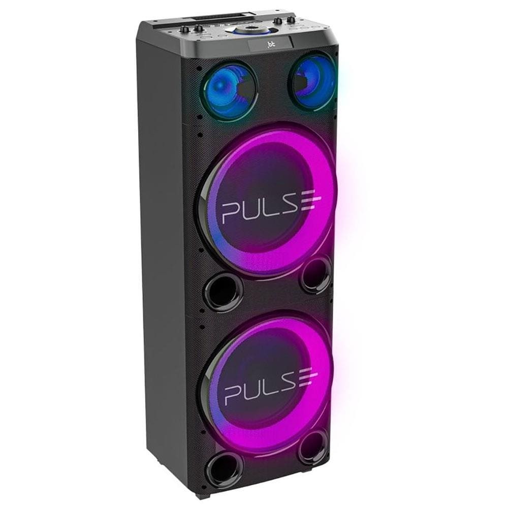 Torre de Som Pulse Double SP508 com Bluetooth, USB