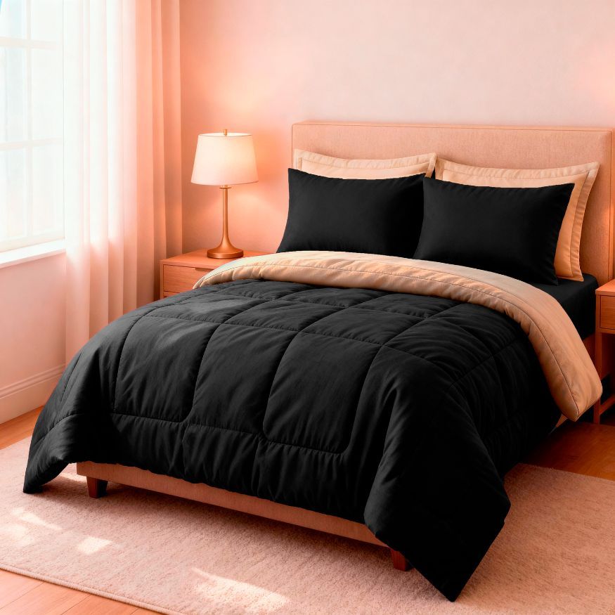 Kit Jogo de Cama Edredom Casal Queen 06 Peças Dup