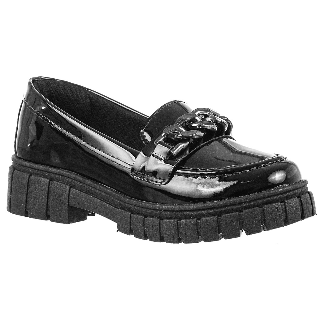 Mocassim Feminino GiGiL Teen  Tratorado Sapato Fiv