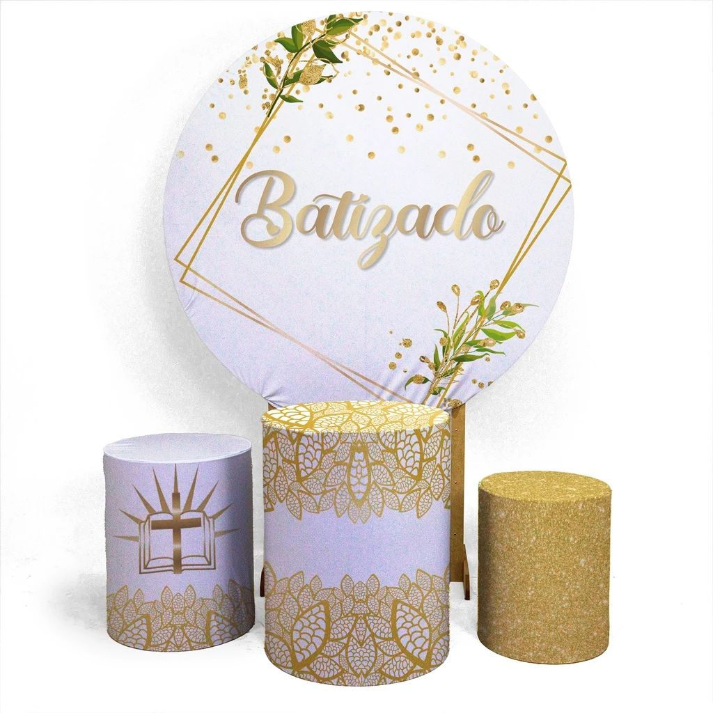 Trio Capa Cilindros + Capa Painel Redondo 1,50 Bat