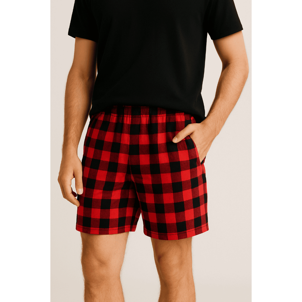 VB ONLINE Shorts Bermuda Xadrez Pijama Flanelado M