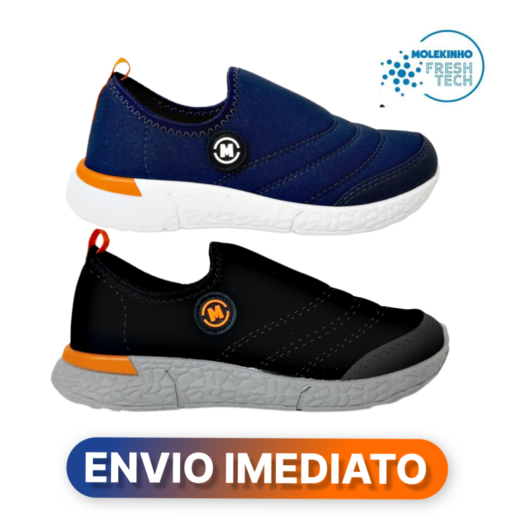 Tênis Infantil Masculino Molekinho Confortável M