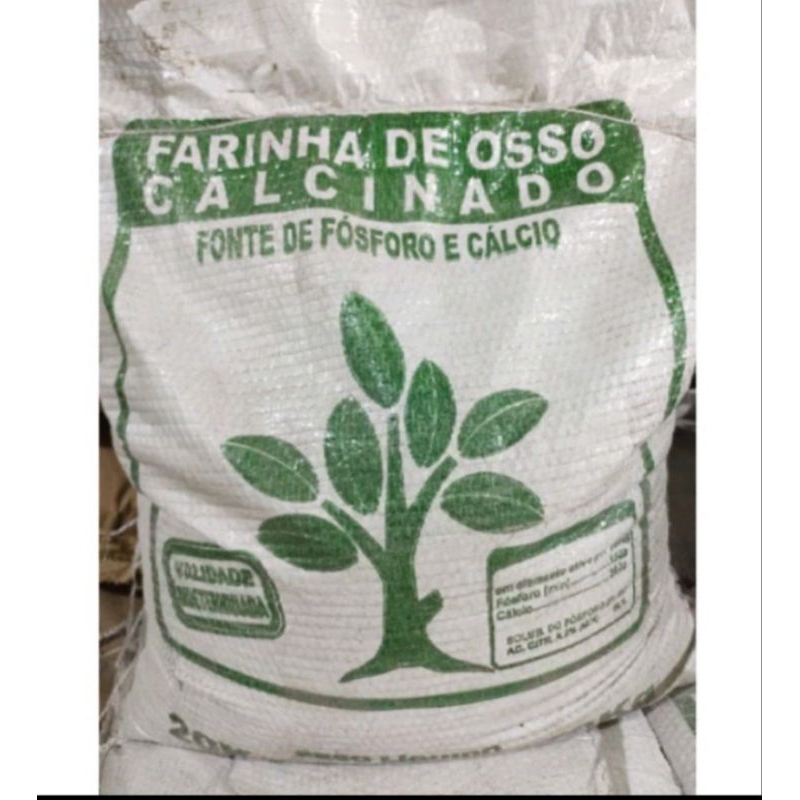 1kg – ADUBO FERTILIZANTE FARINHA DE OSSO CAL