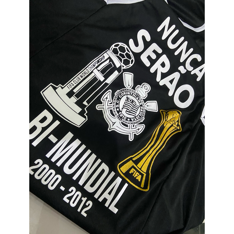 Regata Retrô do Corinthians/ Nunca serão/ Tecido