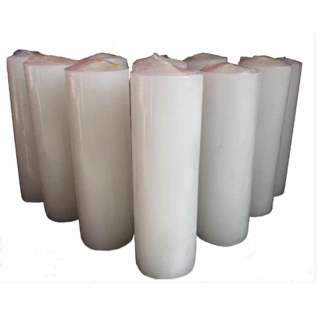 10 Vela 7 Dias Branca 260g Atacado