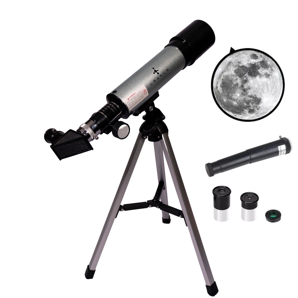 Telescópio Astronômico Infantil Refrator Luneta 