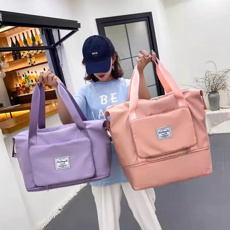 Bolsa Mala De Viagem Dobrável De Grande Capacidad