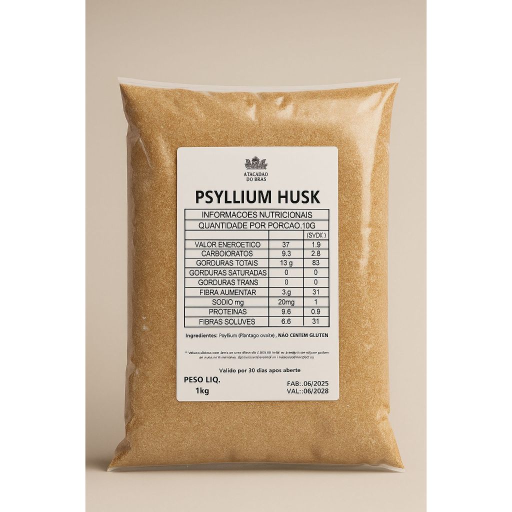 Psilium puro 1kg (PROMOÇÃO )