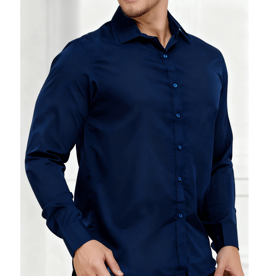 Camisa Masculina Slim Fit Manga Comprida ,que não