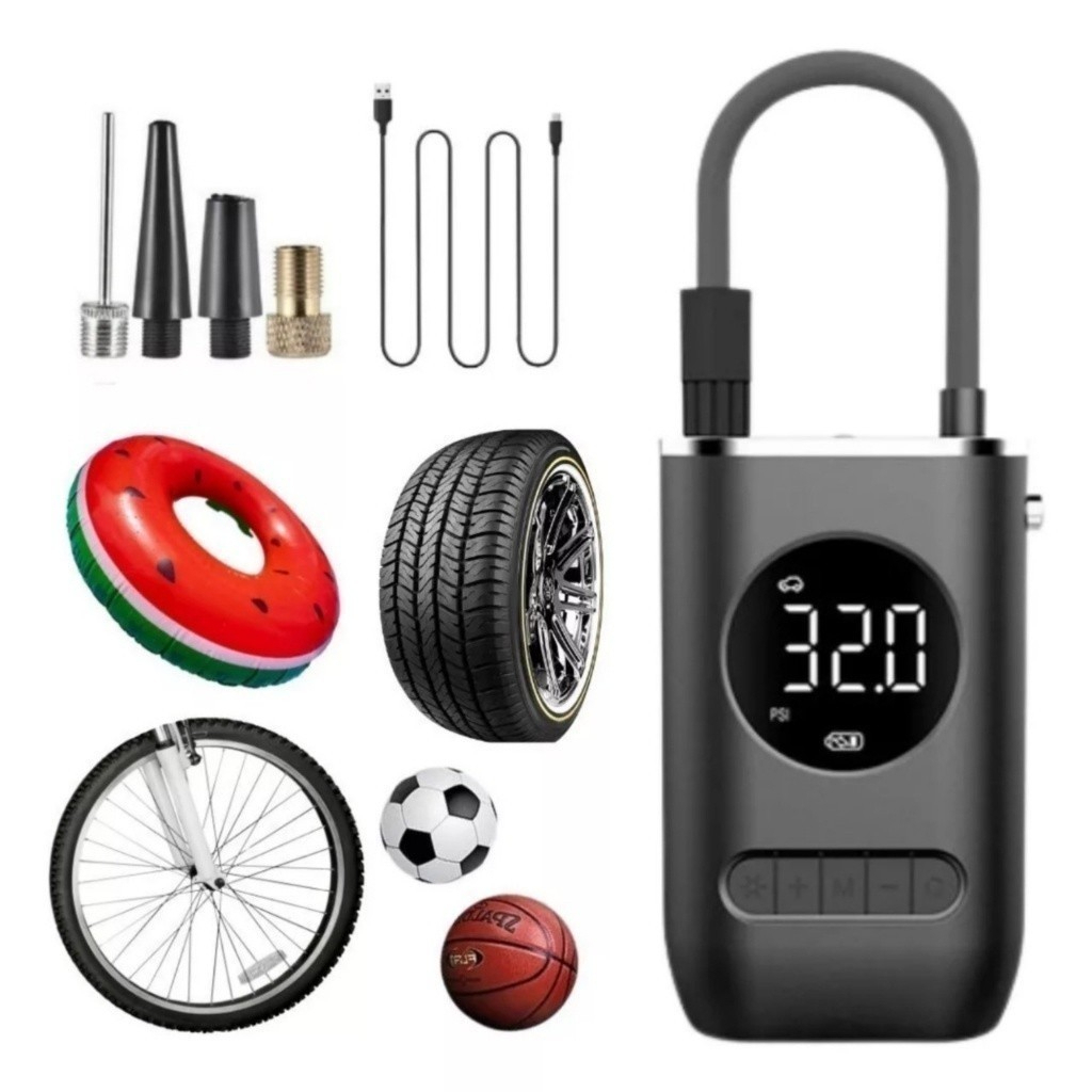 Mini Compressor de Ar Portatil Recarregavél Digit