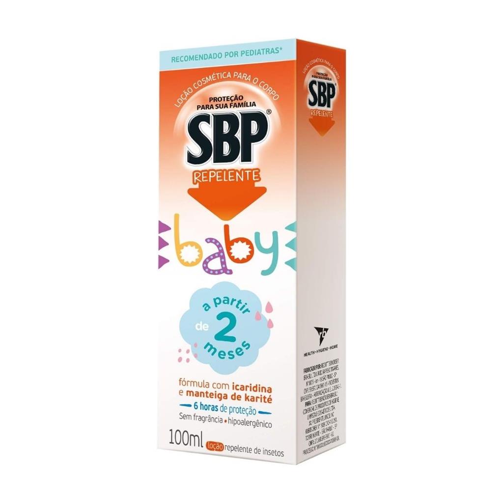 Locao Repelente Corporal Infantil SBP Baby –