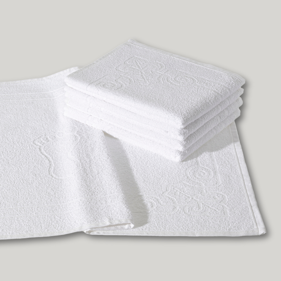 Kit Com 05 Toalhas de Piso De Banheiro – Bra