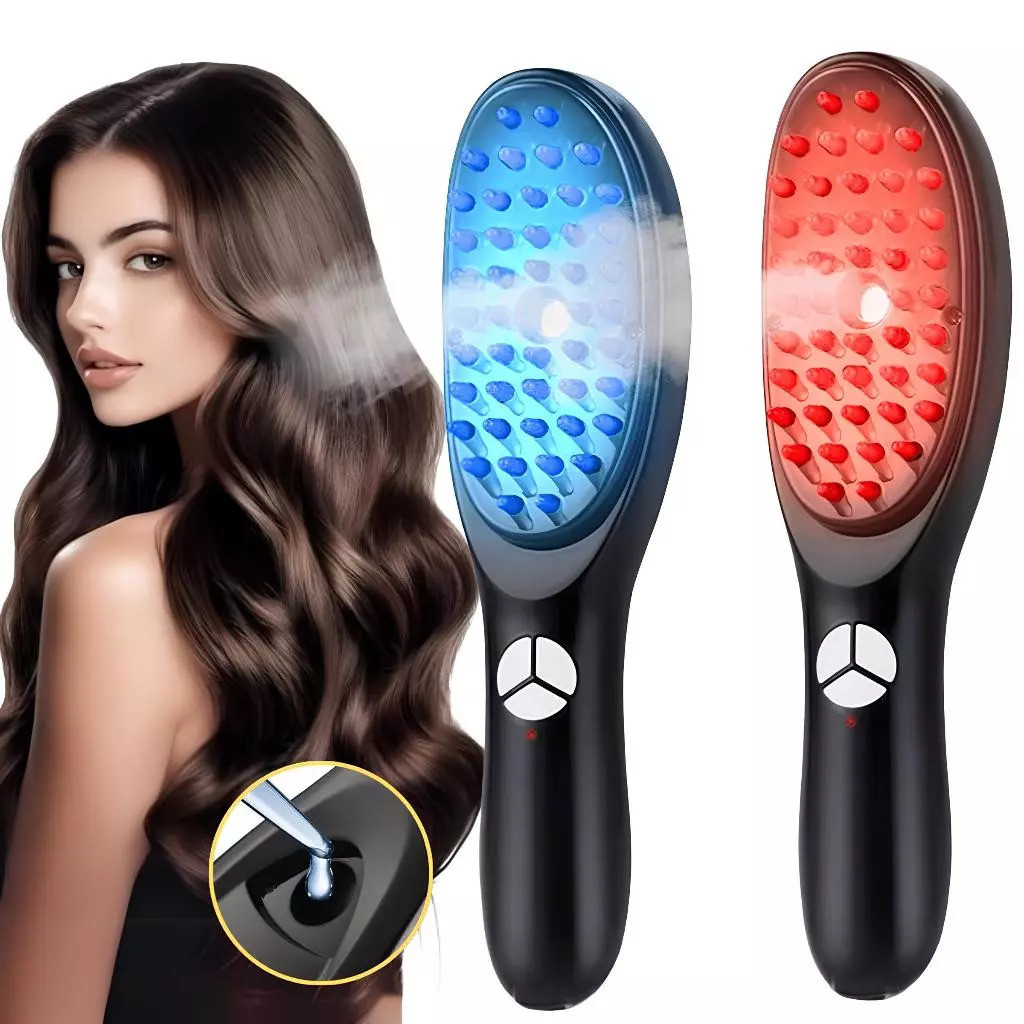 Escova Massageadora com Laser 4 em 1 Tratamento C