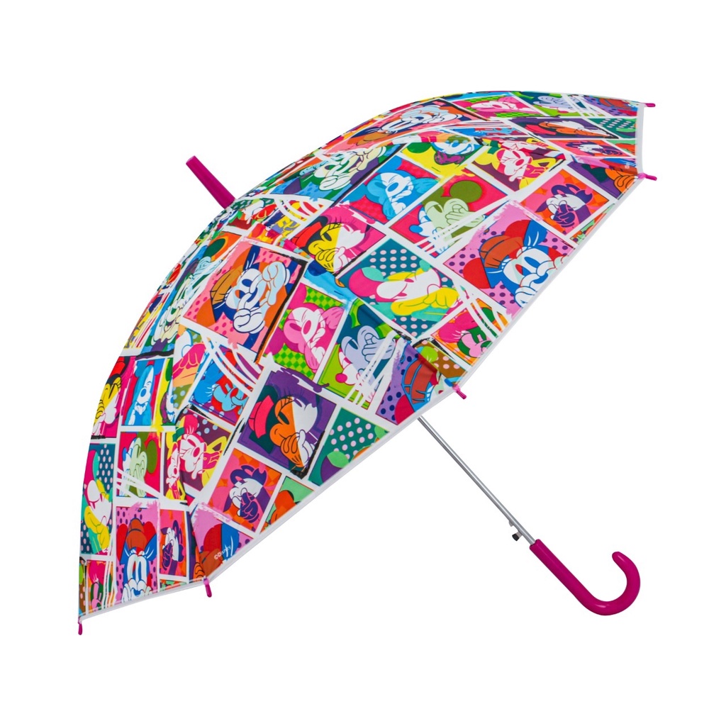 Sombrinha Longa Infantil Mickey Expression Auto Di