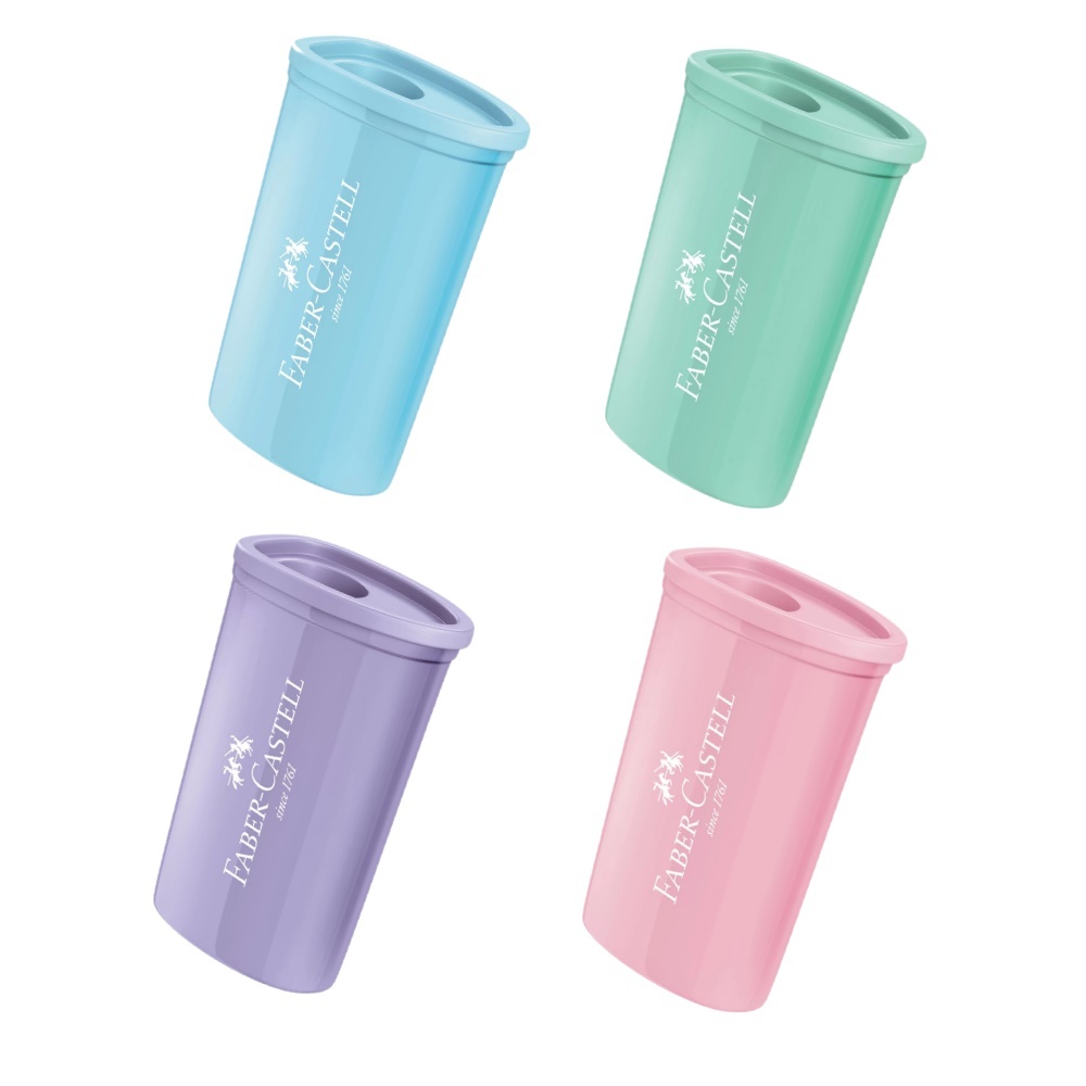 Apontador Faber Castell c/ Deposito Triangular Ton