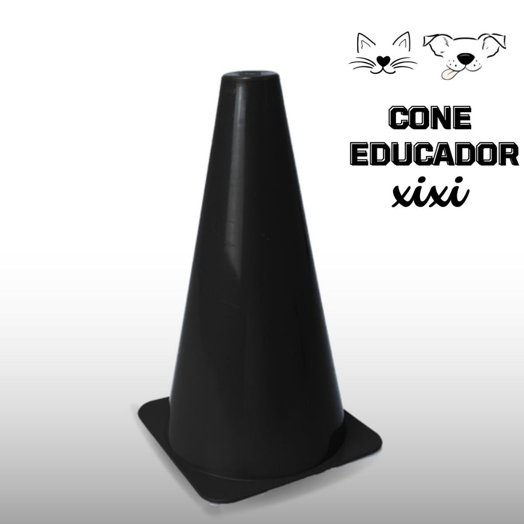 Cone Educador de Cães Sanitário Xixi Pet Poste A