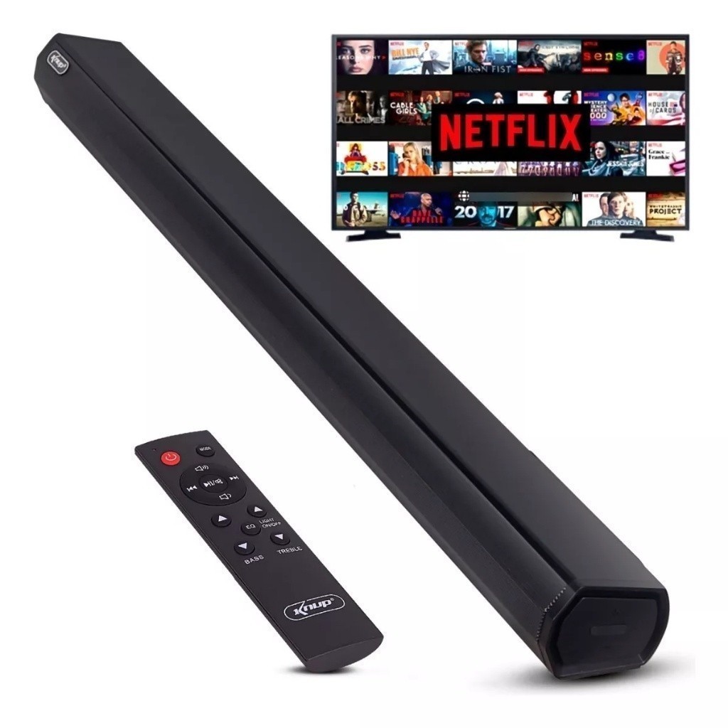 Som Para Casa Tv Sound Bar Home Theater Bluetooth 