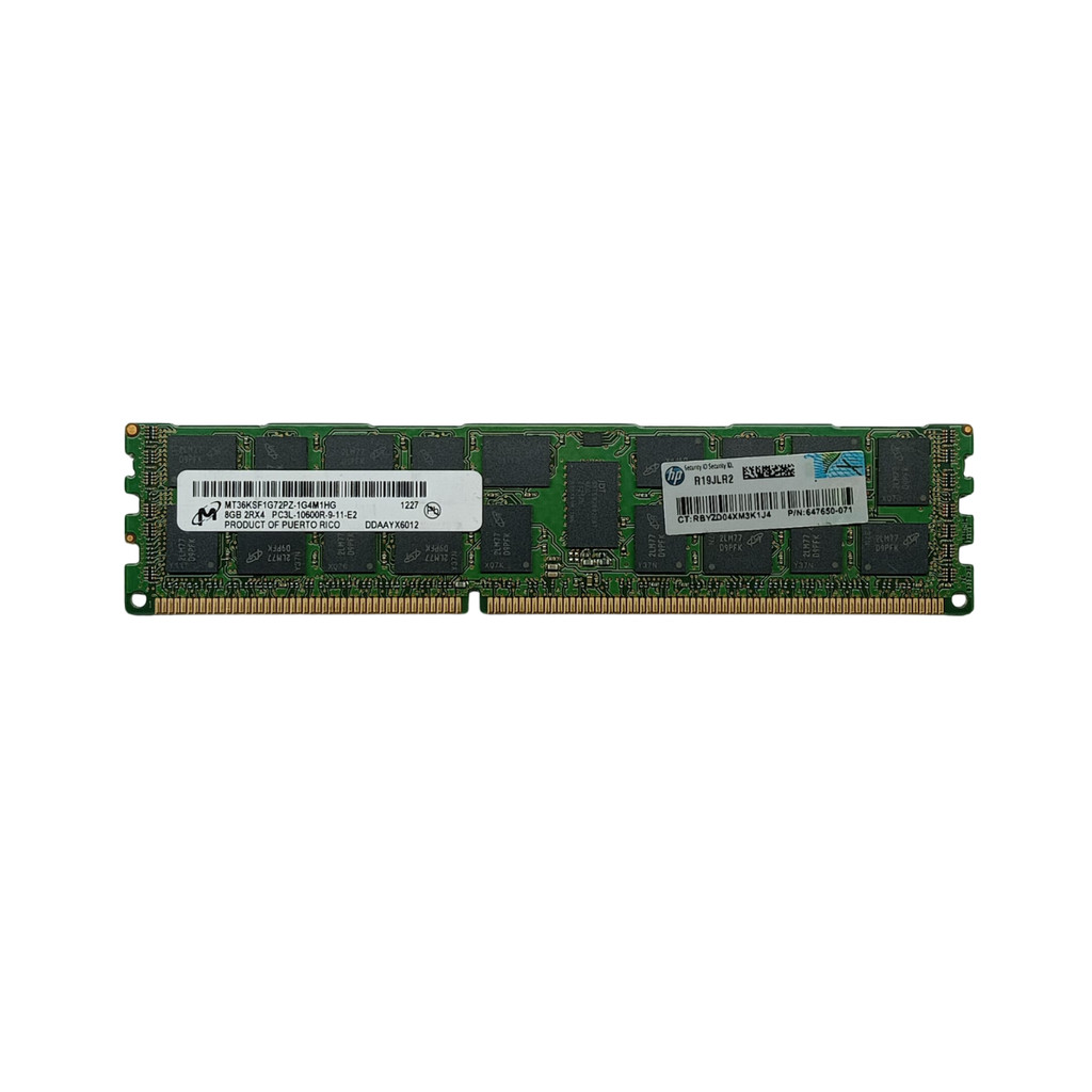 Memória Servidor P/ Processadores Xeon 8gb Ddr3L 