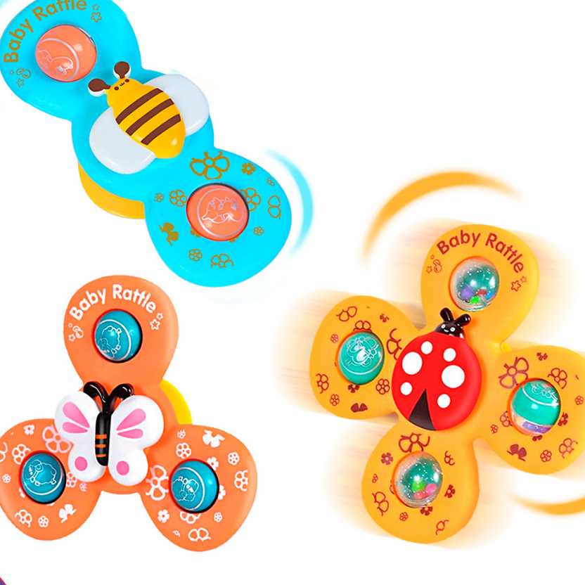 Spinner Ventosa Brinquedo Infantil Bebê Banho Cho
