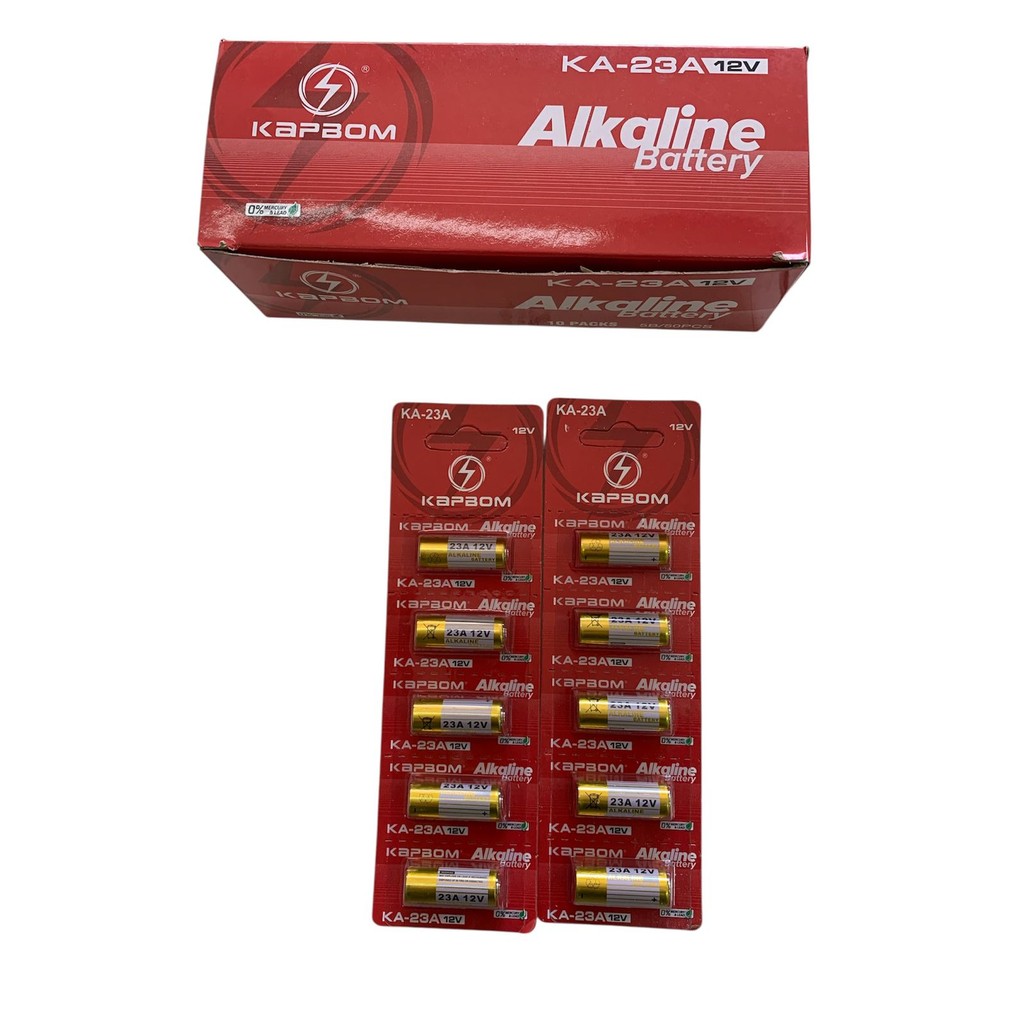 Pilha Para Controle De Portão 12v 23A /12v 27A Ca