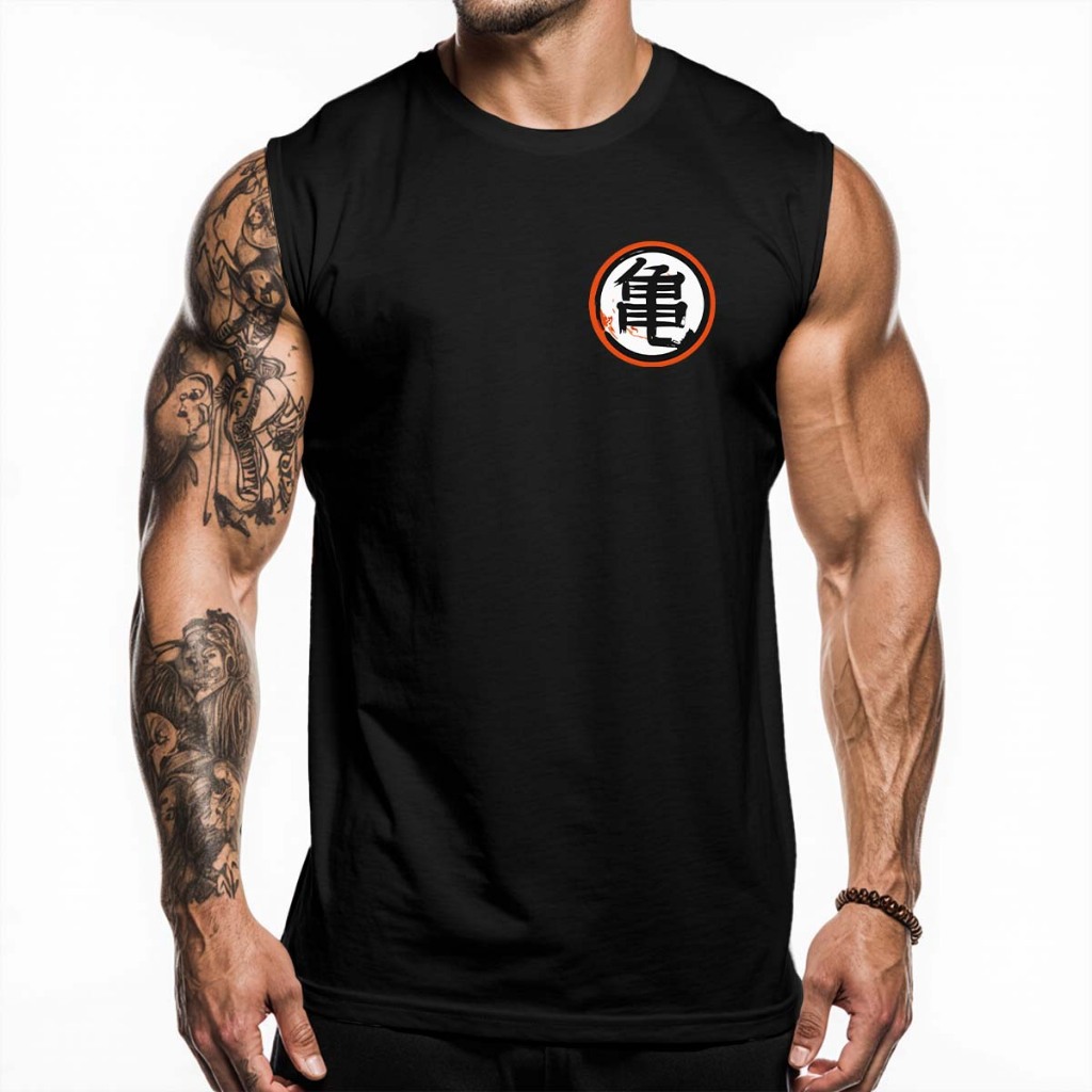 Camiseta Regata Oversized Dragon Bal Camisa Machao