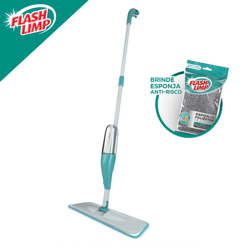 Mop Spray Fit Vassoura Rodo Magico Com Reservatori