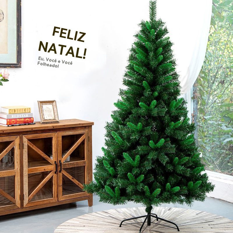 Árvore de Natal de 240 cm 150/180/210 árvore de 