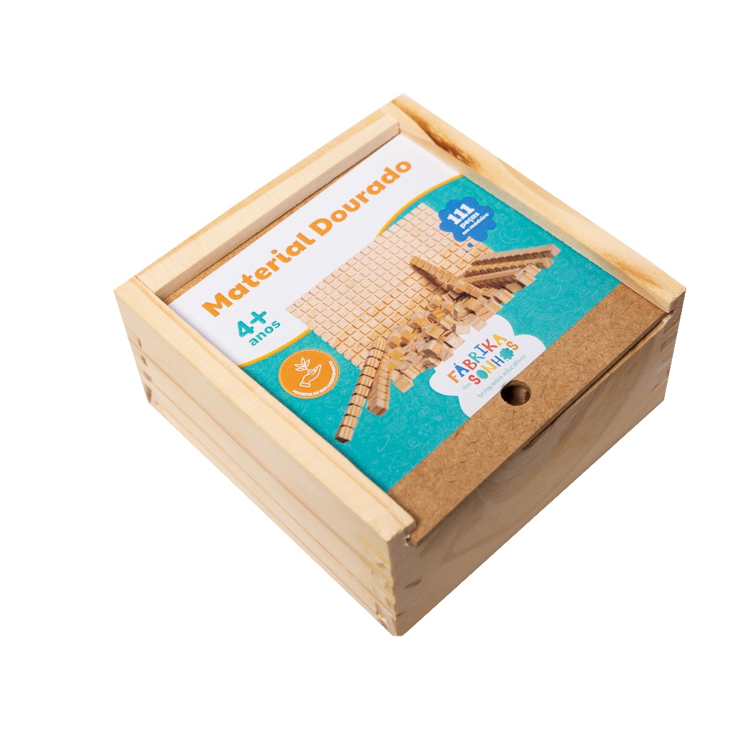 Material Dourado Jogo Educativo Infantil 111 Peça