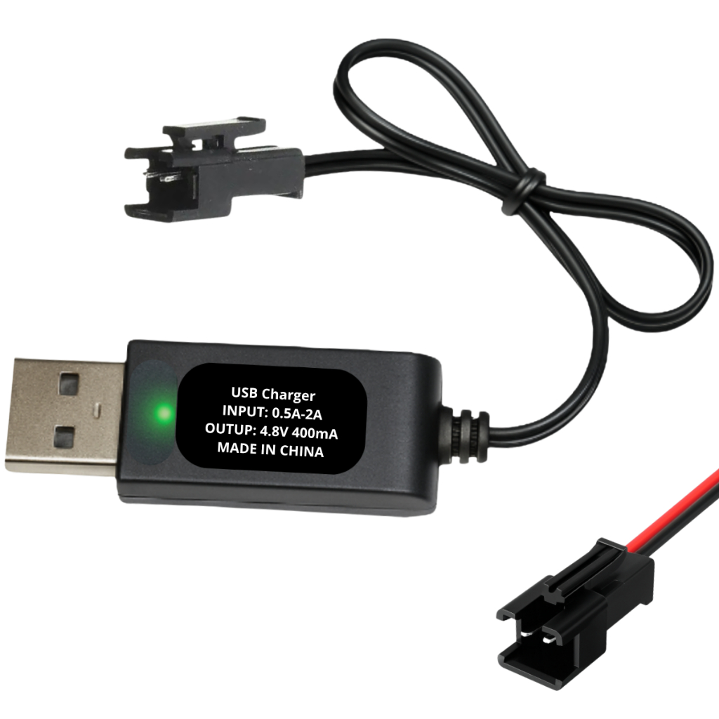 Carregador Bateria Drone Saída DC 4.8V 400mA P/ B