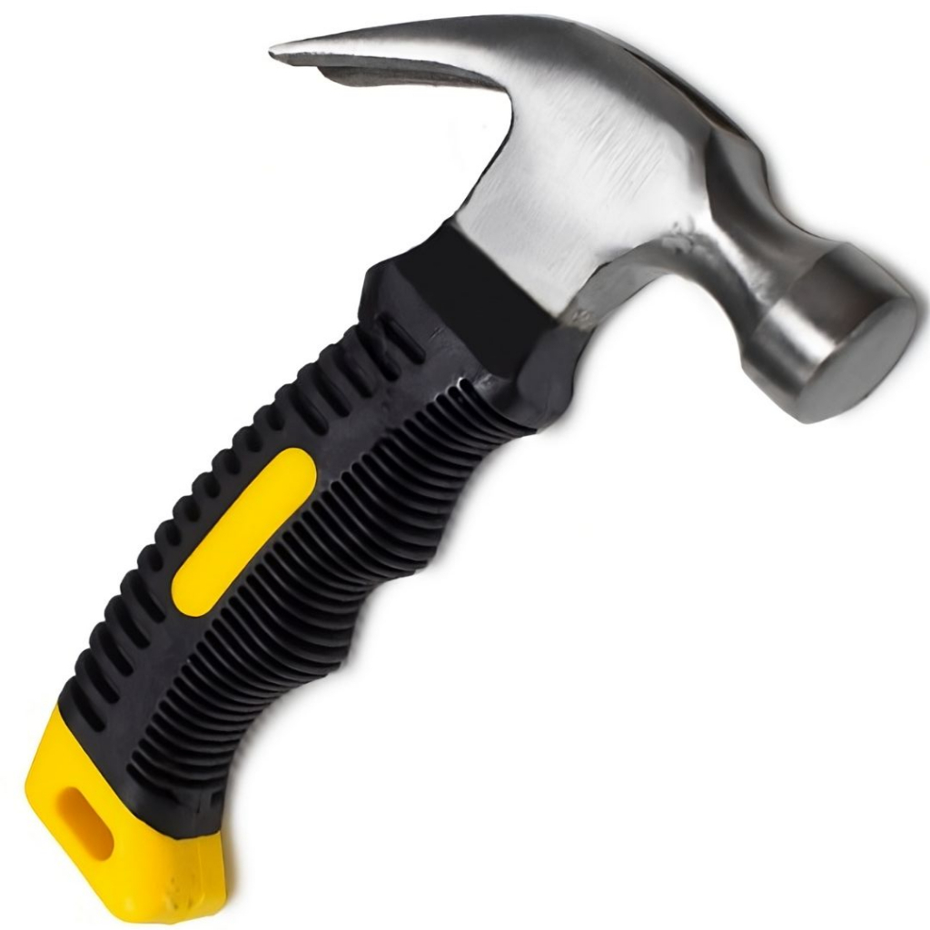 Martelo Mini 16cm 6 Cabo Emborrachado Reforçado: 