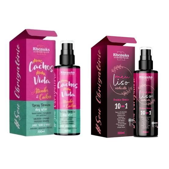 Kit Spray Capilar Meu liso Minha Vida + Spray Capi