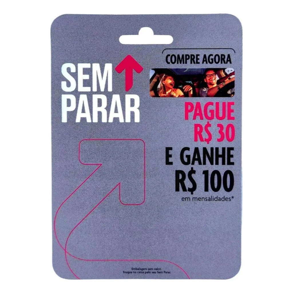 Tag Sem Parar Sem Filas Pague 30 E Ganhe 100 Em Me