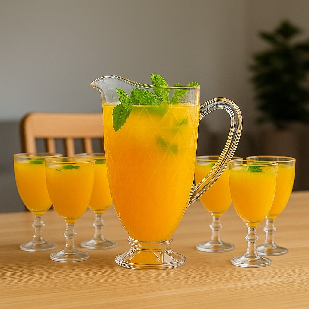 Jarra 1200ml Diamond ou 06 Taças 325ml Diamond Su