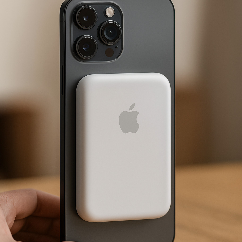 Power Bank 10000mAh para iPhone: Turbo MagSafe, Po