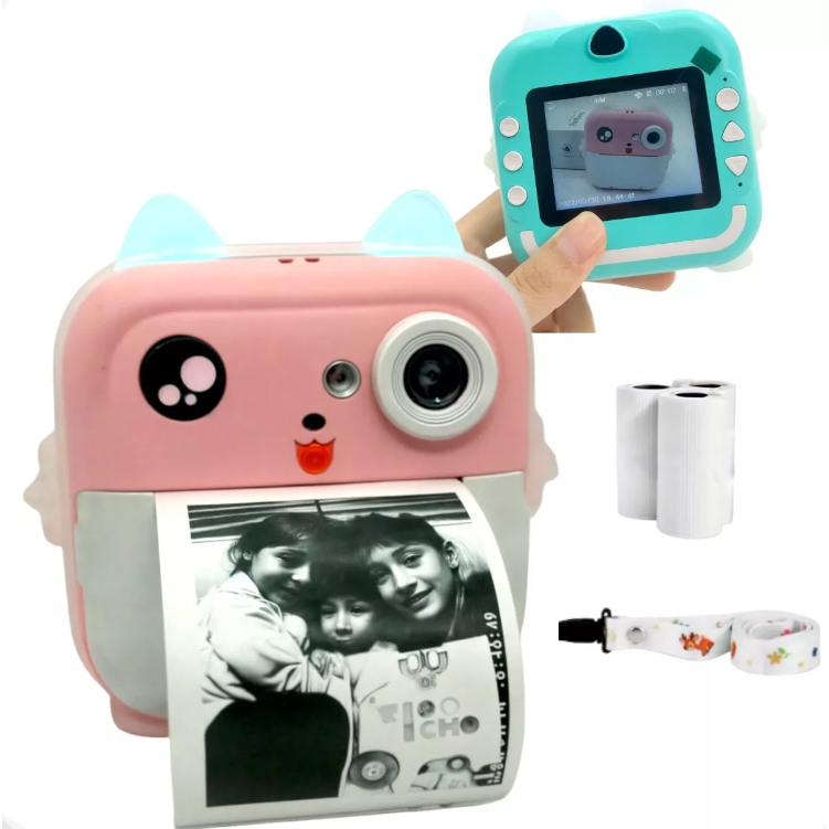 Câmera Instantânea Infantil Filmadora Full Hd Di