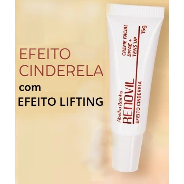 Renovil Efeito Cinderela Para Rugas e Linhas de Ex