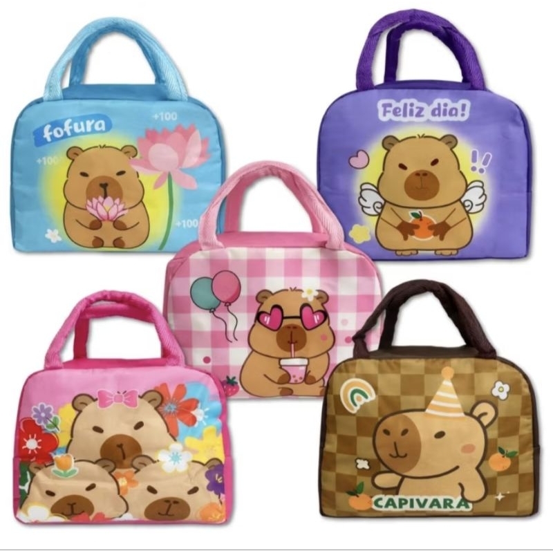 Lancheira Térmica Capivara/Bolsa Térmica Capivar