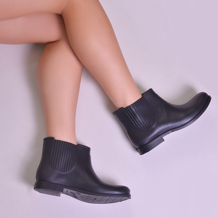 Bota Galocha Feminina Limpeza Impermeável Injetad