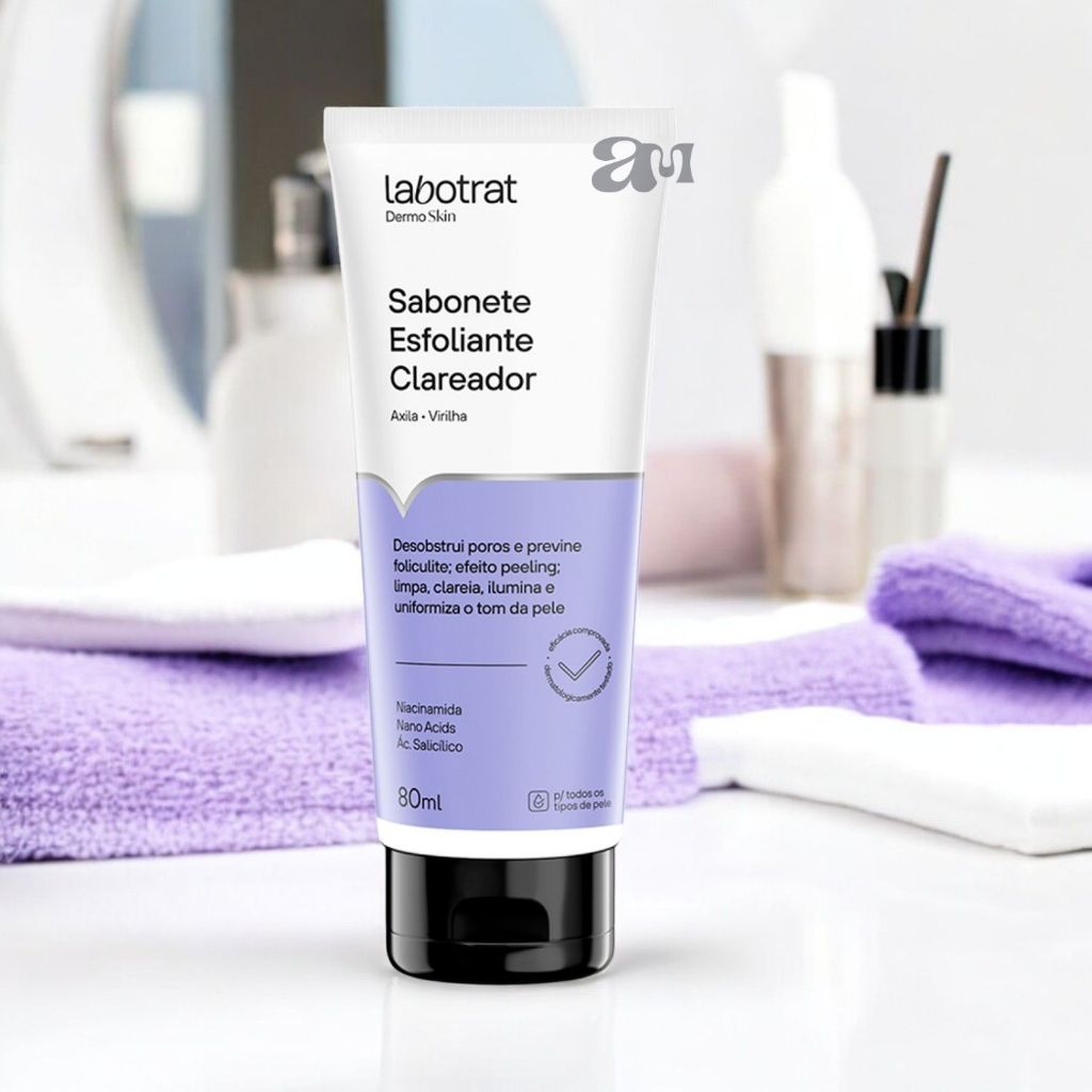 Sabonete Esfoliante Clareador Labotrat 80ml  Axila