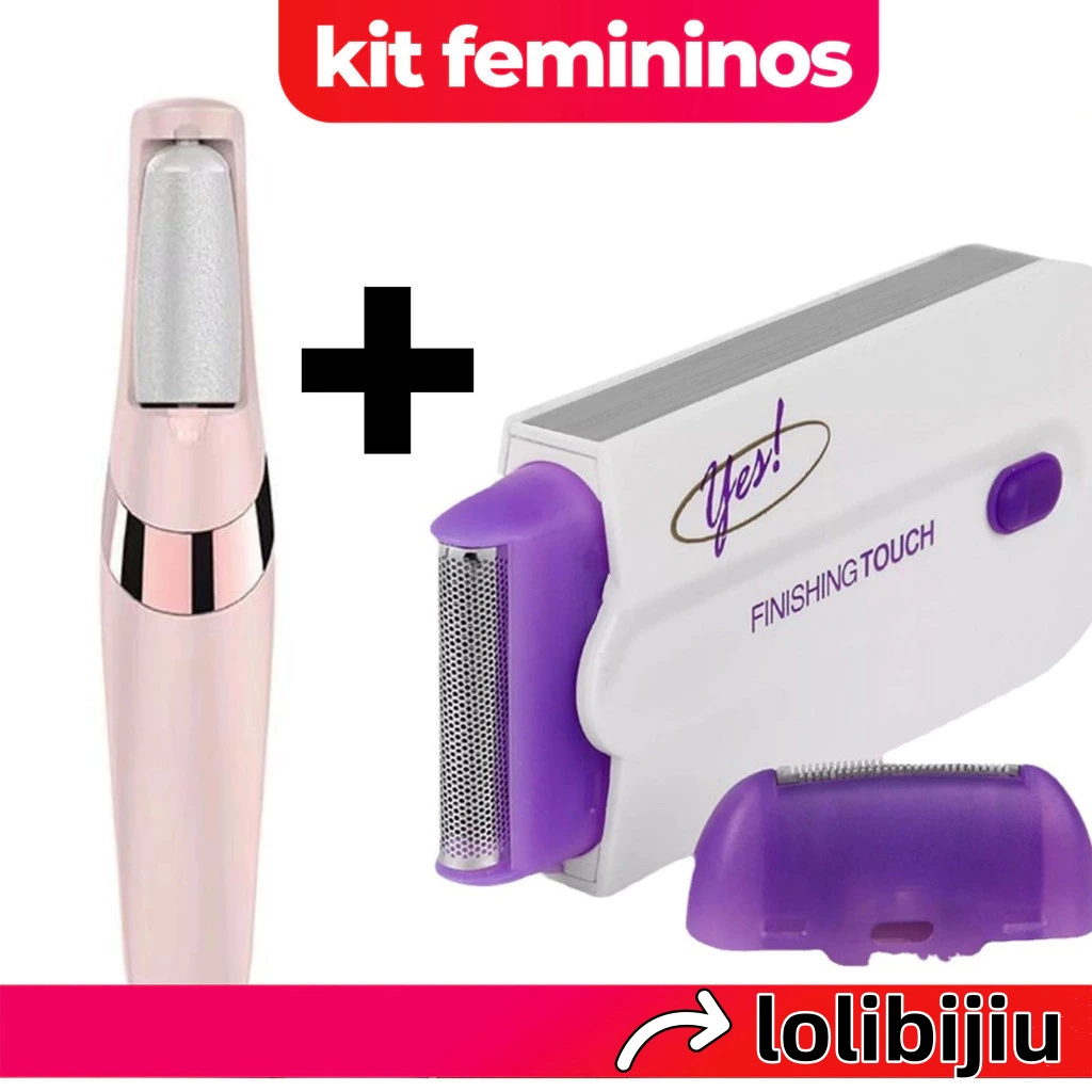 kit de cuidados femininos Lixador de Pé Elétrico