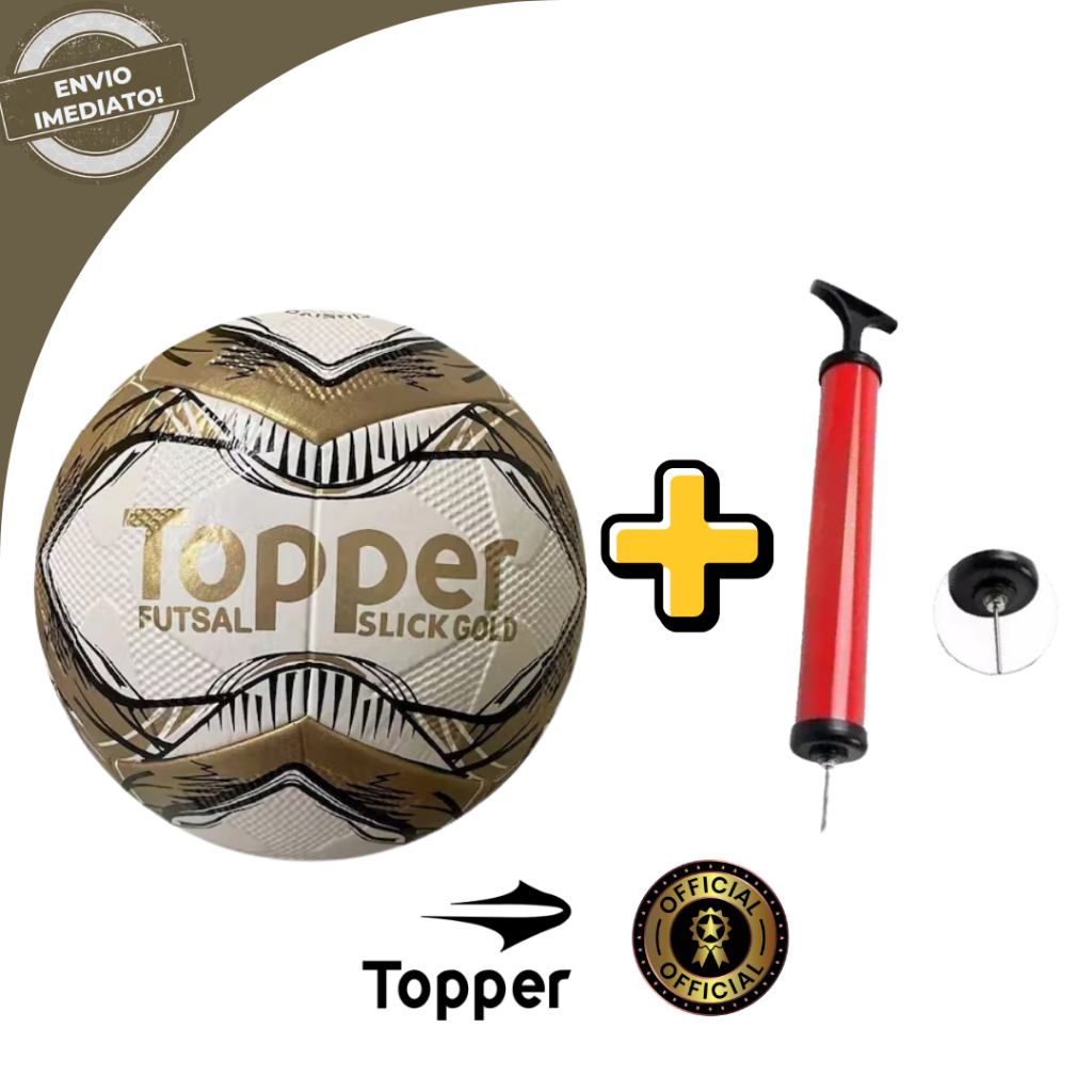Bola Futebol Oficial Topper Slick Futsal: Qualidad