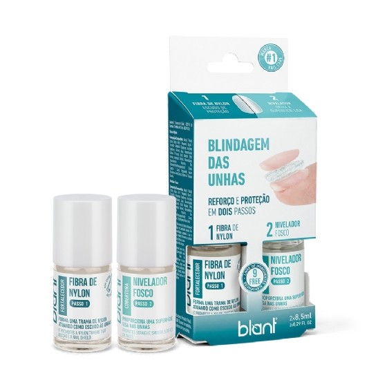 Kit 2×1 Blindagem das Unhas Blant  Fortalecim
