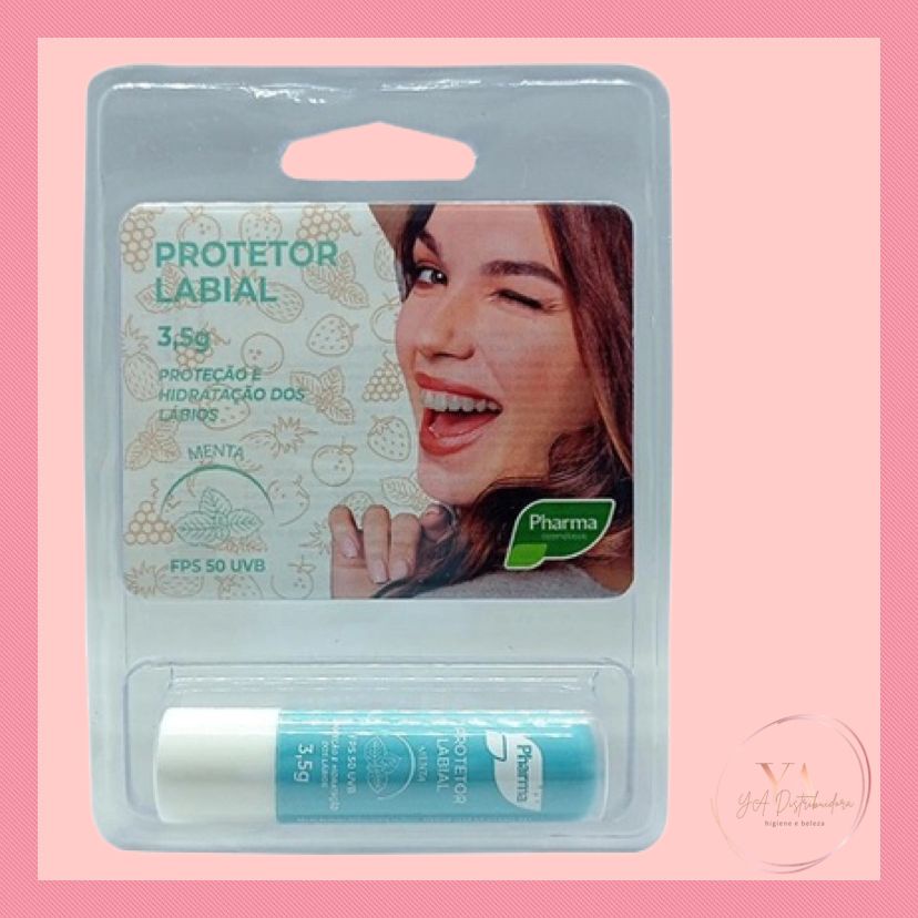 Protetor Labial e Solar Fps50 Menta Pharma