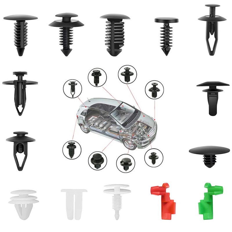 Fender 100Pcs Pára-Choques Universal Plástico De